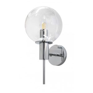 Aluminium 1 Light Wall Light Chrome - TDK-A1 Chrome