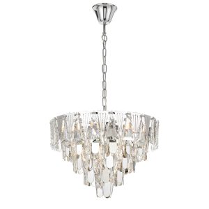 Valerie 7 Light Pendant Chrome - VALERIE PE50-CH