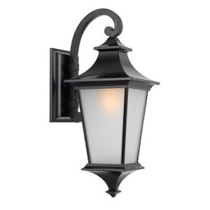 Westin 1 Light Exterior Wall Light Black - WESTIN EX-BK