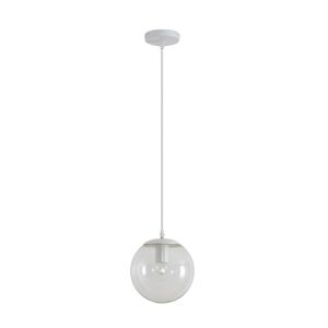 Bubble-200 Clear Glass Pendant White - 31451