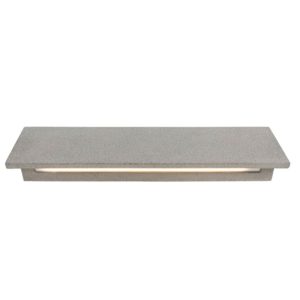 Ferrana Terrazzo 12W LED Wall Pillar Light Grey / Cool White - 21529/08