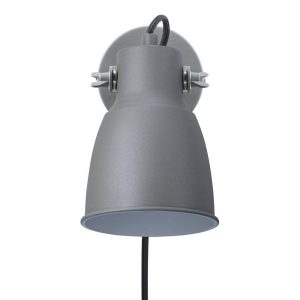 Adrian 240V E27 Wall Light Grey - 48801011