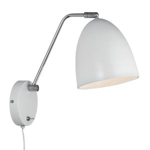 Alexander 240V E27 Wall Light White - 48621001