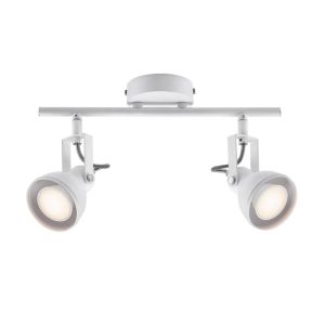 Aslak 2 Light 240V GU10 Spotlight White - 45730101