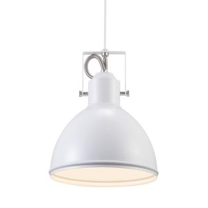 Aslak 1 Light Pendant White - 46553001