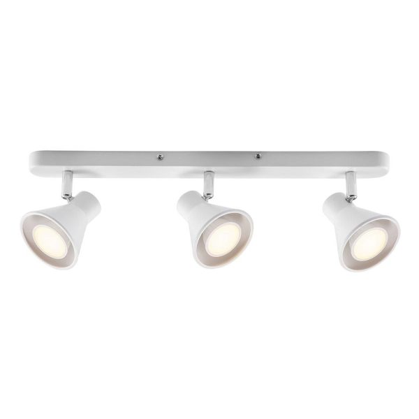 Eik 240V GU10 Triple Wall Light White - 45780101