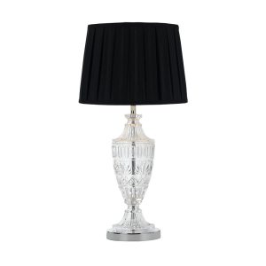 Sigrid 1 Light Table Lamp Chrome / Black - Sigrid TL-CHBK