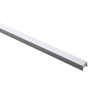 SLT LED Strip 1 Metre Square Clip On Channel Silver - SLT3010