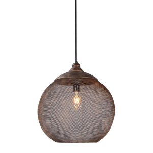 Carlo 1 Light Pendant Large - ELZR6359B