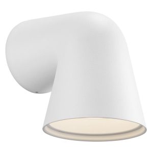 Front Single 240V GU10 Outdoor Wall Light White - 46801001