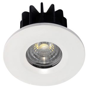 Firestop 8W LED Dimmable Fireproof Downlight White / Warm White - LFS8W3KD