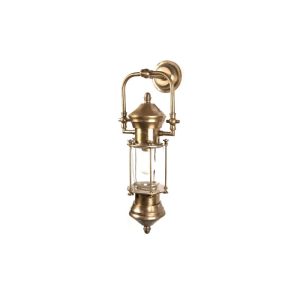 Lisbon 1 Light Wall Lamp Antique Brass - ELPIM59951AB