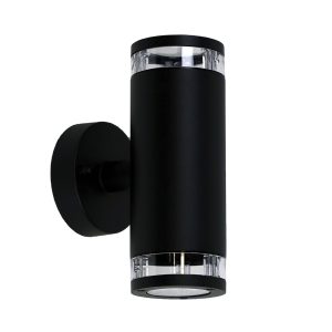 Tove 240V GU10 Up & Down Wall Light Black - OL7462BK