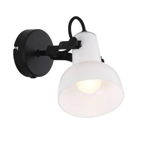 Parson 240V E14 Wall Lamp Black - 47101003