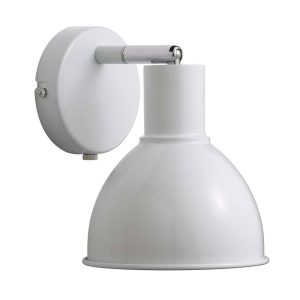 Pop 240V E27 Wall Light White - 45841001