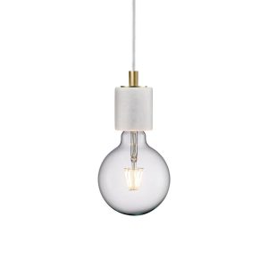 Siv 1 Light Pendant White - 45883001