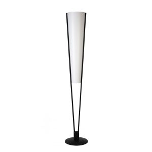 Vicenza 3 Light Floor Lamp Black /  White - VICENZA-F/L Black