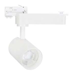 Three Circuit 30W LED Track Light Warm White - STR4885WW/WH