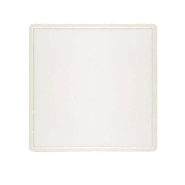 Sky 45W LED Dimmable Square Oyster White / Tri-Colour - SKY SQ45.3C3D-WH
