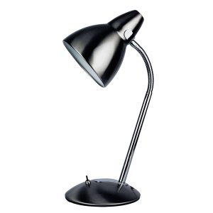 Trax Adjustable Metal Desk Lamp Brushed Chrome - SL98401BC