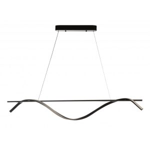 Twist 28W LED Pendant Light Black / Cool White - TWIST-PDT Black