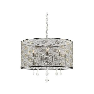 Twilight 8 Light Chandelier Chrome - CE3028