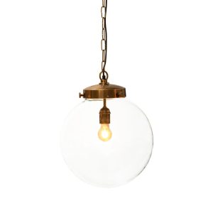 Celeste 1 Light Pendant Large Antique Brass - ELPIM58159AB