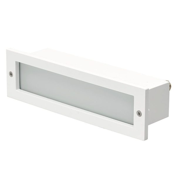 Bertland Plain 3.6W LED Bricklight White / Warm White - LLED2000-WH