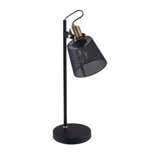 Rustica 1 Light Desk Lamp Black - 22519