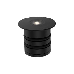 Lumena Micro Recessed 2W 50° LED Decklight Black / Brass / Warm White - AQL-152-B2-X0023050Q