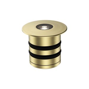 Lumena Micro Recessed 2W 50° LED Decklight Natural Brass / Brass / Warm White - AQL-152-B6-X0023050Q