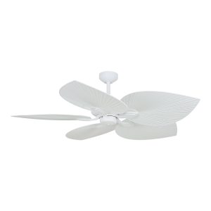 Tropicana 54" AC Ceiling Fan Matt White - TRO54MWWH