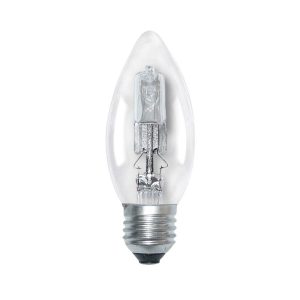 Halogen Candle 28W E27 Clear - CAN28WESC