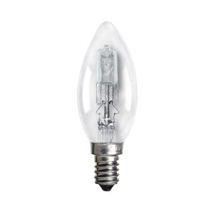 Halogen Candle 28W E14 Clear - CAN28WSESC