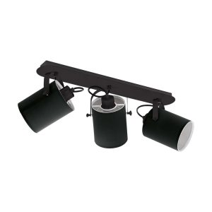 Villabate 3 Light Spotlight Black / White - 33647