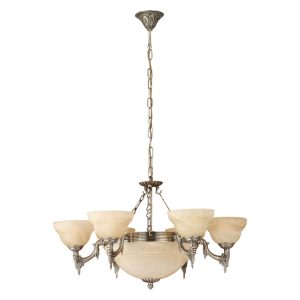 Marbella 9 Light Chandelier Bronze / Champagne - 85858