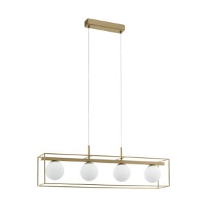 Vallaspra 4 Light Pendant Champagne - 97793