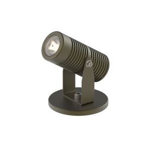 Phoenix 7W LED Frosted Dimmable Pond Light Aged Brass / Daylight - AQL-540-B3-D00757DFS