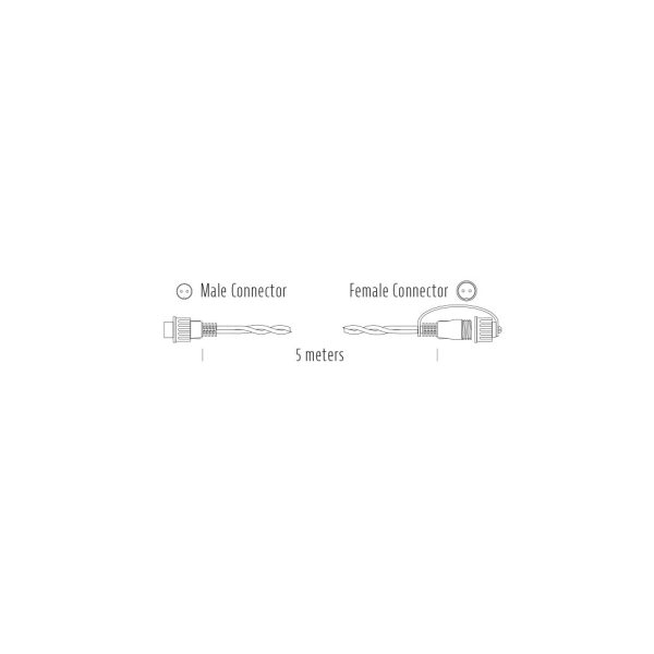 Faily Lights 5 Meter Extension - AQF-FL-EXT-5W