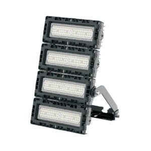 High Power 400W 45° LED Floodlight Black / Warm White - AQL-931-F4003045S