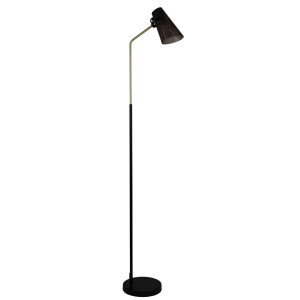 Perfo 1 Light Floor Lamp Black / Brass / Bronze - SL98833AB