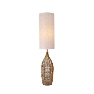 Tilda Floor Lamp Natural Hemp Base - LL-27-0127