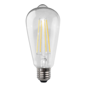 Filament ST64 Clear 8W LED E27 Dimmable / Warm White - LST21WW/E27D/C