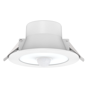 Clare 10W LED Downlight With Sensor White / Tri-Colour - S9062TC/S