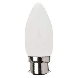 Filament Opal Candle 4W B22 Dimmable LED Globe / Warm White - LCA27B22D