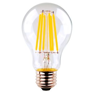 Filament Clear GLS 8W E27 Dimmable LED Globe / Daylight - LG9/50E27D/C