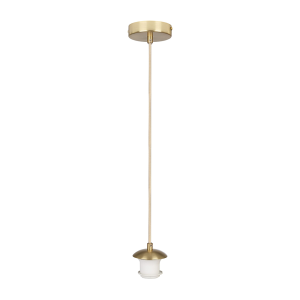 Morrison 1 Light Suspension Brushed Brass - CGH-1P-BS