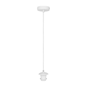 Morrison 1 Light Suspension White - CGH-1P-WH