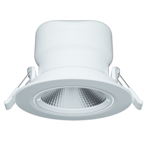 Coolum Plus 6W Centre Tilt Dimmable LED Downlight White / Tri-Colour - S9167TC/WH