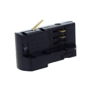 Track 3 Circuit 4 Wire Track Adaptor Small Black - TRK3BLADAP4